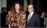  ?? (Fotogramma) ?? Con Letizia Moratti con la moglie Letizia Brichetto Arnaboldi, ex presidente Rai ed ex sindaco di Milano