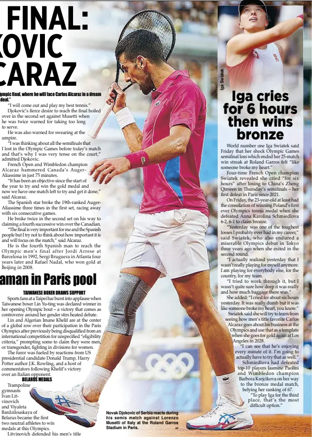 DREAM FINAL DJOKOVIC VS ALCARAZ PressReader