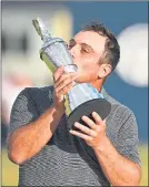  ?? GLYN KIRK — GETTY IMAGES ?? Italy’s Francesco Molinari was the only player in the last four groups to break par.