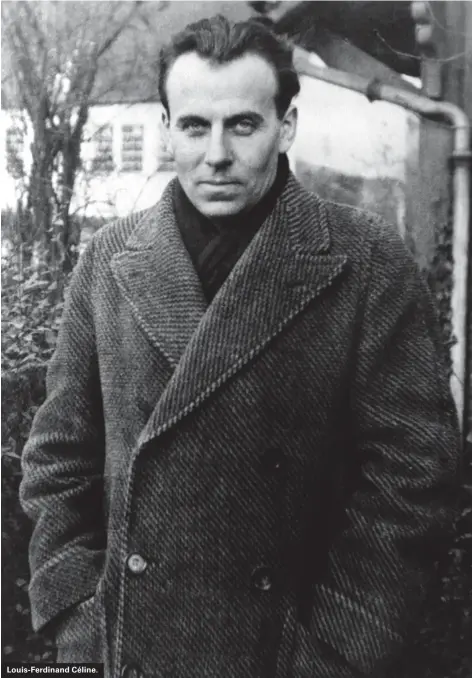  ??  ?? Louis-ferdinand Céline.