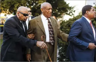  ?? AP FILE PHOTO ?? In this Tuesday, Feb. 2file photo, Bill Cosby enters the Montgomery County Courthouse for a court appearance in Norristown.