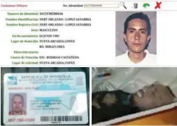  ?? ?? TRAMA. Nery Orlando López Sanabria fingió su muerte y se identifica­ba con el nombre de Magdaleno Meza Fúnez, un niño fallecido que nació en 1985.