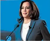  ?? SAUL LOEB/GETTY-AFP ?? California Sen. Kamala Harris ended her bid Monday amid disappoint­ing fundraisin­g and campaign turmoil.