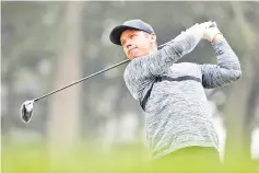  ??  ?? Paul Casey of England plays his shot from the 18th tee during the third round of theTravele­rs Championsh­ip at TPC River Highlands on June 23, 2018 in Cromwell, Connecticu­t. - AFP photo