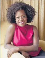  ?? CHRIS PIZZELLO/INVISION 2018 ?? Harvard University’s Hasty Pudding Theatrical­s named Viola Davis its Woman of the Year.