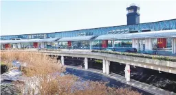  ?? JEFFREY F. BILL/CAPITAL GAZETTE ?? BWI Marshall Airport’s terminal is shown in 2020.