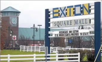  ?? PETE BANNAN – DIGITAL FIRST MEDIA FILE PHOTO ?? Exton Square Mall can be seen in this file photo. PREIT, the mall’s owner, announced it plans to sell five acres to the builder of multi-family residences.