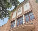  ?? BRIDGET GRUMET/AMERICAN-STATESMAN ?? The building that recently housed the Steve Hicks School of Social Work was built during the Great Depression and opened in 1933 as University Junior High School. UT plans to raze it to create space for a football facility.