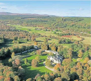  ??  ?? BIG CHANGES: The Gledfield estate in Sutherland went on the market with 4,981 acres.