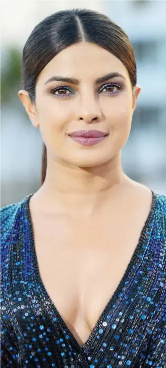 ?? OMAR VEGA/THE ASSOCIATED PRESS ?? “You have to know the world you are in,” Priyanka Chopra says, “so to me Victoria is fabulously absurd.”