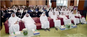  ??  ?? Participan­ts at the Dubai Customs’ Leadership Forum.