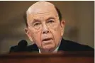  ?? AFP ?? Gespräche in Paris: US-Handelsmin­ister Wilbur Ross