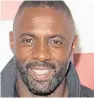  ??  ?? Idris Elba was Heimdall