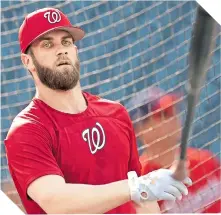  ?? /FOTO: AFP ?? Bryce Harper representa­rá al equipo anfitrión.