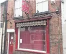  ??  ?? Brassingto­ns bakery on Sunderland street, Macclesfie­ld, has closed