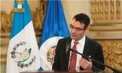  ?? Photograph: Johan Ordóñez/AFP/Getty Images ?? Law professor James Cavallaro says his selection to IACHR was dropped ‘due to my statements denouncing apartheid in Israel/Palestine’.