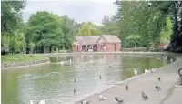  ?? JOAN REES, PENYWAUN ?? Aberdare Park lake