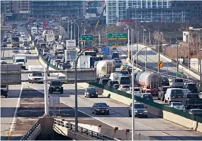  ?? FILE PHOTO/TORONTO STAR ?? Roads and highways — part of our city’s infrastruc­ture — are fundamenta­l to our daily lives, support growth and are essential to the economic prosperity of our city, region and nation.