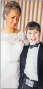  ??  ?? Hamish was 12 when Kirsteen married Jonny