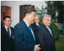  ?? ?? Xi Jinping and Viktor Orban announced a wider partnershi­p.