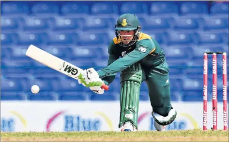  ?? Picture: GALLO IMAGES ?? STAR PLAYER: Quinton de Kock has been nominated for a host of Cricket South Africa awards