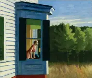 ??  ?? Edward Hopper: Cape Cod Morning, 1950