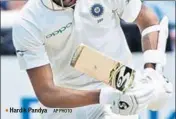  ?? AP PHOTO ?? Hardik Pandya