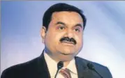  ?? MINT/FILE ?? ▪ Adani Group chairman Gautam Adani