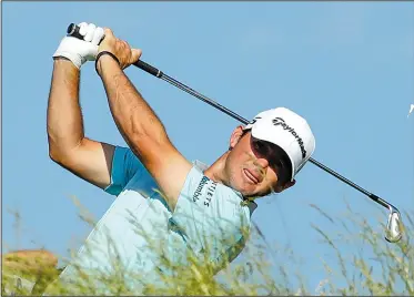  ?? AP/CHARLIE RIEDEL ?? American Brian Harman shot a 2-under 70 in Friday’s second round of the U.S. Open, moving into a four-way tie for the lead with fellow American Brooks Koepka and Paul Casey and Tommy Fleetwood of England.