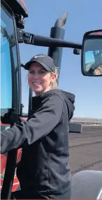  ?? ?? Carolyne Daigneault a semé ses premières carottes nantaises le 2 avril, un record en 48 ans pour sa ferme.