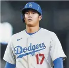  ?? ?? Ohtani, jugador de los Dodgers.