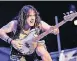  ?? FOTO: WAFZIG ?? Steve Harris, Bassist von Iron Maiden