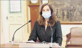  ?? FOTO: EFE ?? Inés Rey García, alcaldesa de A Coruña, pide a la Fiscalía que investigue el caso