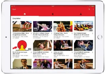  ??  ?? Youtube-Videos stehen unter anderem auf Windows-PCs im Browser sowie auf Smartphone­s und Tablets mithilfe einer App zur Verfügung. Die grundsätzl­iche Funktionsw­eise unterschei­det sich kaum.