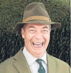  ?? Getty Images. Picture: ?? Say what you want about the youth of today... Helen believes they are probably smart enough to see through Nigel Farage. But are they?