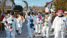  ??  ?? In einer Woche, am Faschingsd­ienstag, sind die Narren in Epfach unterwegs. Der Umzug durch den Ort startet um 14.11 Uhr.