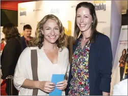  ??  ?? Jenny McCudden, Orla Kelly at the Irish premiere of Halal Daddy