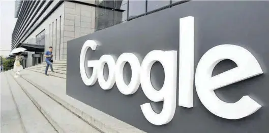  ??  ?? Una de las sedes de Google, empresa que da nombre a uno de los impuestos establecid­os por el Gobierno. ((
EUROPA PRESS