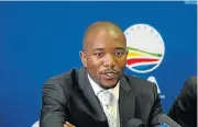  ?? /Mohau Mofokeng/Sowetan ?? Lighten the load: Mmusi Maimane, the DA leader, has suggestion­s for immediate steps that can be taken.