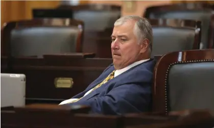  ?? ?? Former Ohio House speaker Larry Householde­r sits in the Ohio statehouse. Photograph: Fred Squillante/AP