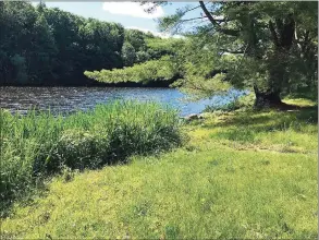 ?? Contribute­d / The New Canaan Land Trust ?? New Canaan Land Trust and the Norwalk River Watershed Associatio­n are encouragin­g public participat­ion in an online hearing about plans for significan­t constructi­on at the Grupes Reservoir along the Silvermine River in New Canaan.