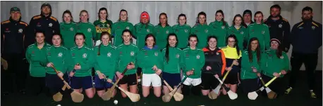  ??  ?? The Kerry camogie team in training at Causeway’s all-weather pitch on Friday evening in preparatio­n of their forthcomin­g Littlewood­s National Camogie League Division 3 game against Tyrone on Sunday.