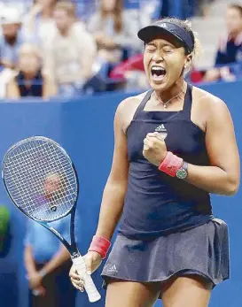  ??  ?? Naomi Osaka is the world’s No. 4 tennis player in the women’s division.