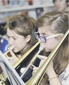  ??  ?? 0 The number of Scottish music pupils has fallen, says the EIS