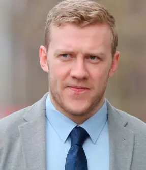  ??  ?? IN THE DOCK: From left, defendants Stuart Olding and Paddy Jackson outside Belfast Crown Court