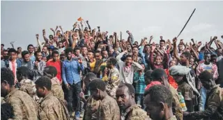  ??  ?? TROOPS PULL OUT Ethiopian Prime Minister Abiy Ahmed sent the military into Tigray in November to oust the Tigray’s People’s Liberation Front