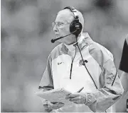  ?? [AP PHOTO] ?? Kansas State football coach Bill Snyder has been diagnosed with throat cancer. He expects to be with the team when it starts spring practice March 29.