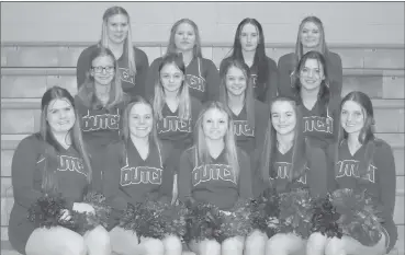 ?? Photo by Becky Polaski ?? Pictured are members of the St. Marys Area High School competitio­n cheerleadi­ng squad.