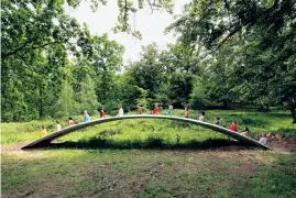  ?? ?? Arkitektko­ntoret Querkraft ligger bakom konstverke­t ”Rainbow”.