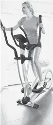  ??  ?? Elliptical­s is an effective way to exercise.